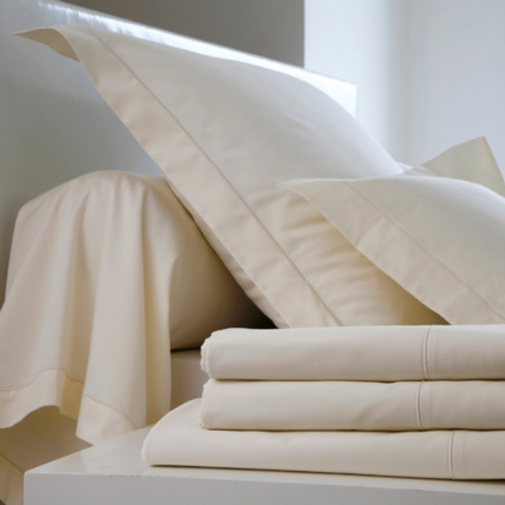 Standard Pillow case - Sateen Chanvre - Blanc Des Vosges HK
